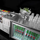 Oksygenbar - konstruksjonsbord, 600x650x(H)900 mm, Barmatic - for Storkjøkken - XL - Storkjøkken