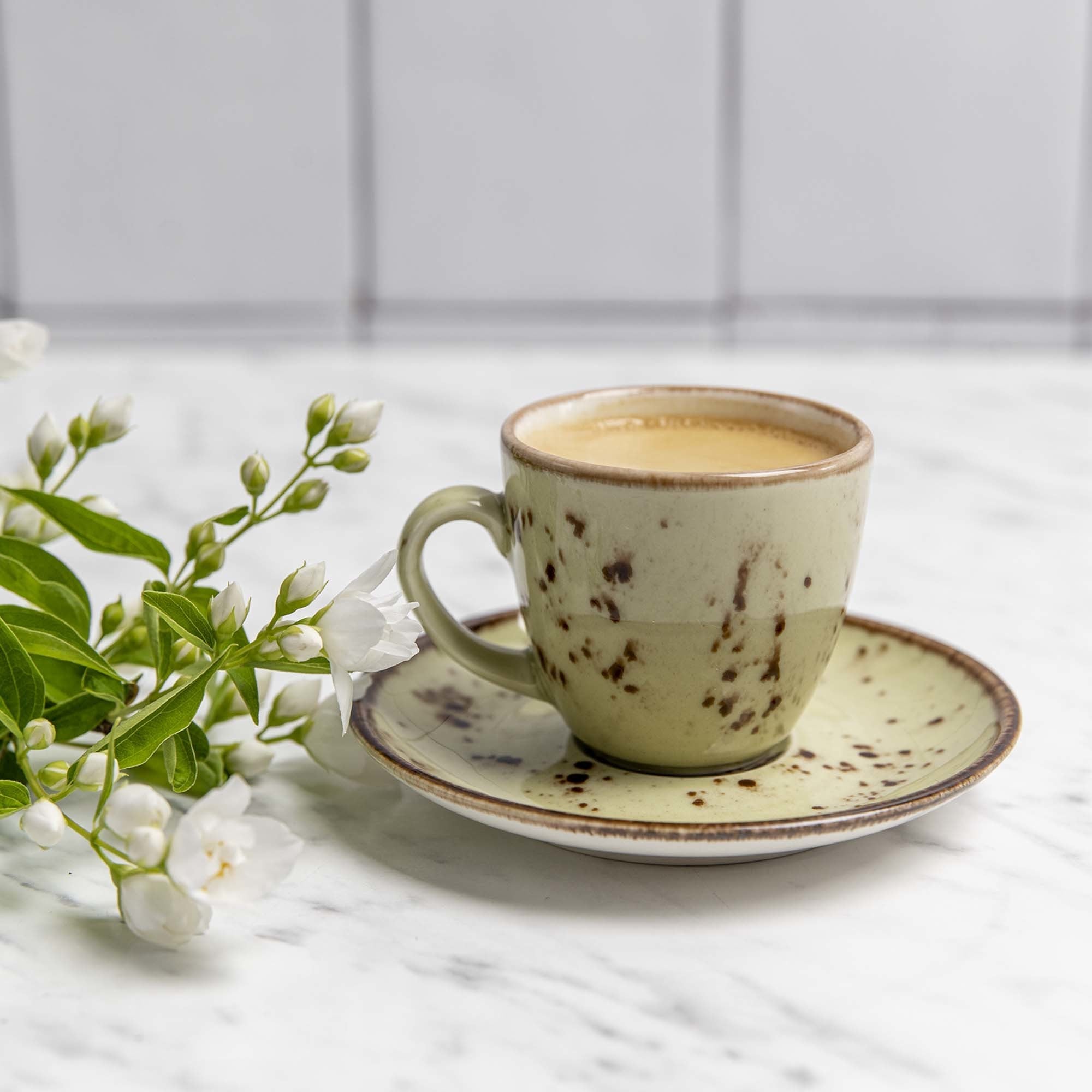 Oliven kaffeskål, 140 ml, Min. kjøp: 6 - for Storkjøkken - XL - Storkjøkken