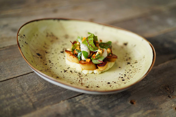 Oliven serveringsfat 90 mm, 215 x 90 mm, Min. kjøp: 6 - for Storkjøkken - XL - Storkjøkken