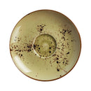 Olivenfarget cappuccino - tallerken, 160 mm, Min. kjøp: 6 - for Storkjøkken - XL - Storkjøkken