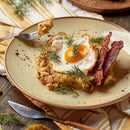 Olivenfarget coupébolle, 250 mm, Min. kjøp: 6 - for Storkjøkken - XL - Storkjøkken