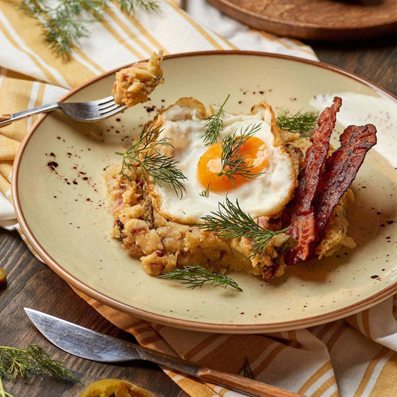 Olivenfarget høykantet tallerken, 270 mm, Min. kjøp: 4 - for Storkjøkken - XL - Storkjøkken