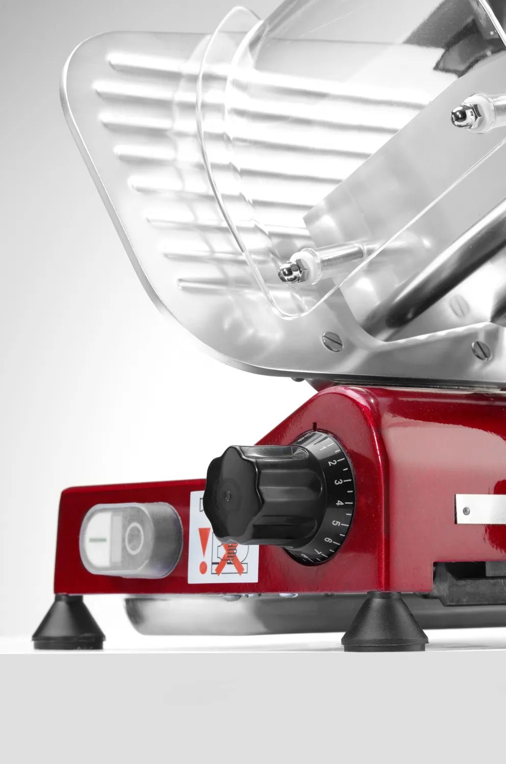 Oppskjærsmaskin Profi Line 250 Rød, 230V/320W, 485x420X (H) 395mm - for Storkjøkken - XL - Storkjøkken