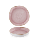 Organisk tallerken med høy kant Stonecast Petal Pink, 230 mm, Min. kjøp: 6 - for Storkjøkken - XL - Storkjøkken