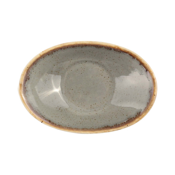 Oval miniskål i stein, 110 mm, Min. kjøp: 6 - for Storkjøkken - XL - Storkjøkken