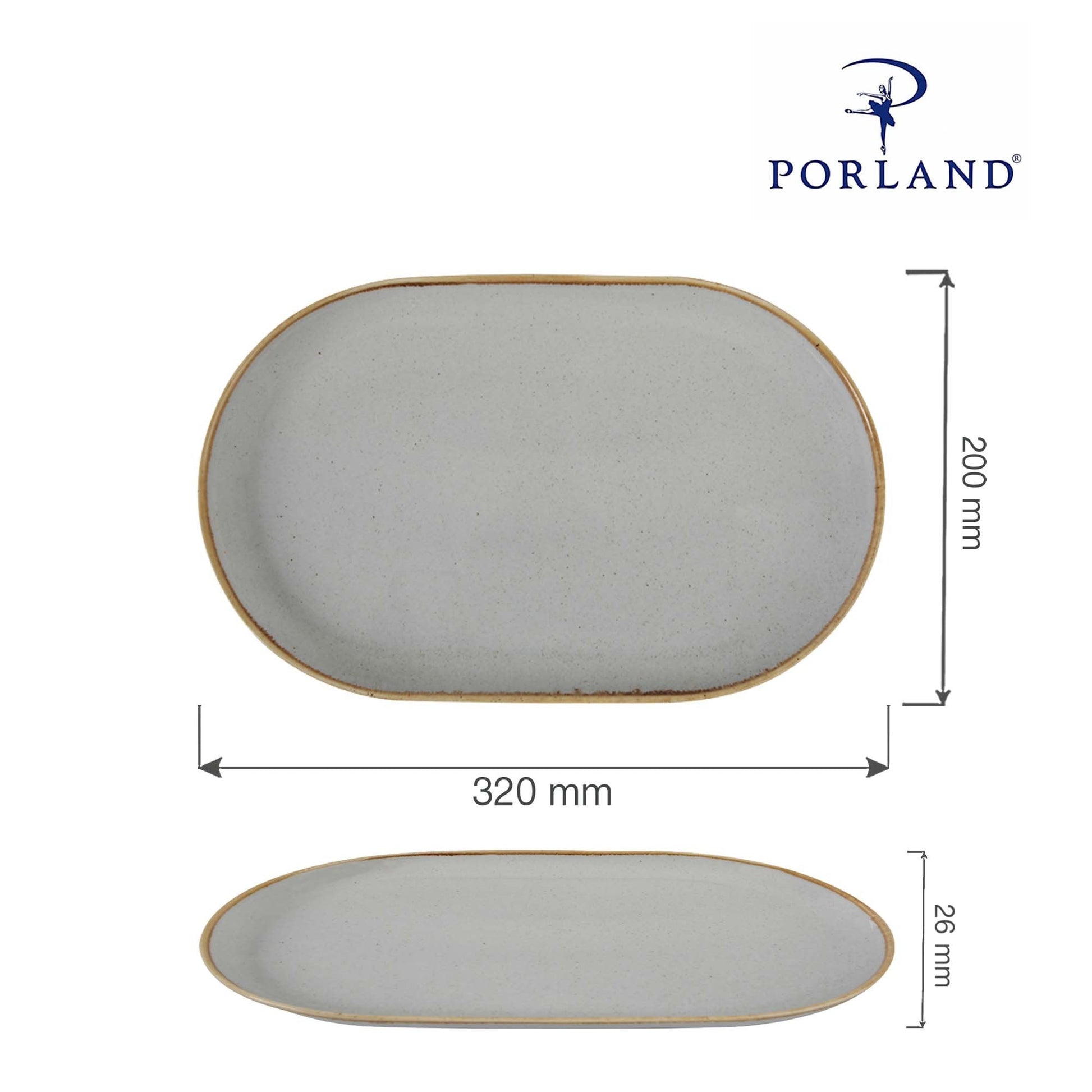 Ovalt fat i ask, 320x200mm, Min. kjøp: 6 - for Storkjøkken - XL - Storkjøkken