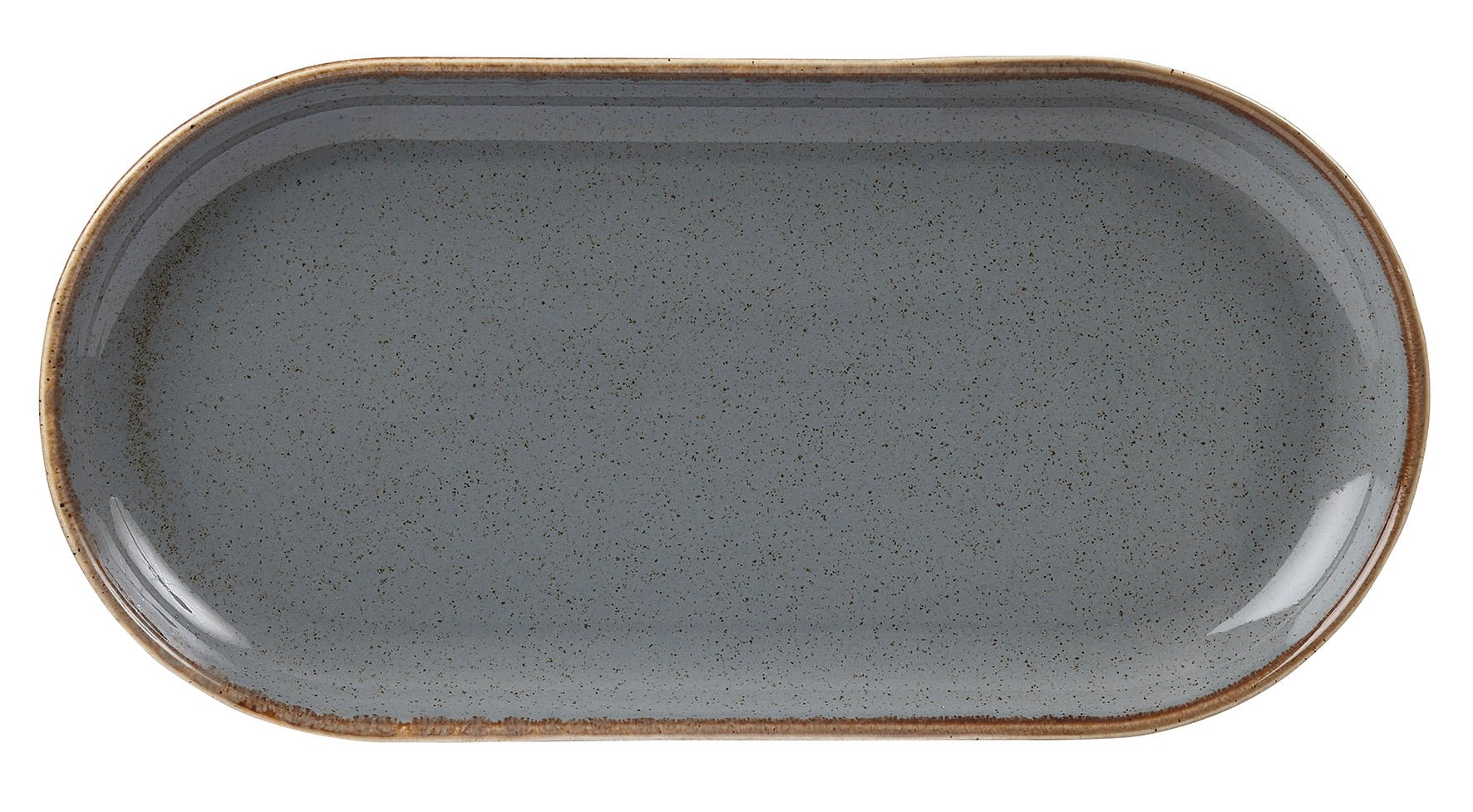 Ovalt fat i stein, 300x150mm, Min. kjøp: 6 - for Storkjøkken - XL - Storkjøkken