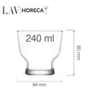 Palermo iskrem - og dessertkopp 240 ml, LAV, Min. kjøp: 12 - for Storkjøkken - XL - Storkjøkken