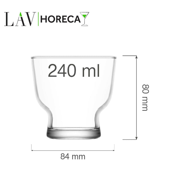 Palermo iskrem - og dessertkopp 240 ml, LAV, Min. kjøp: 12 - for Storkjøkken - XL - Storkjøkken