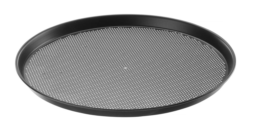 Perforert Pizza pannerne, Ø260X (H) 25mm - for Storkjøkken - XL - Storkjøkken