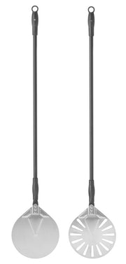 Pizza spade Rund, perforert, 230x1200mm - for Storkjøkken - XL - Storkjøkken