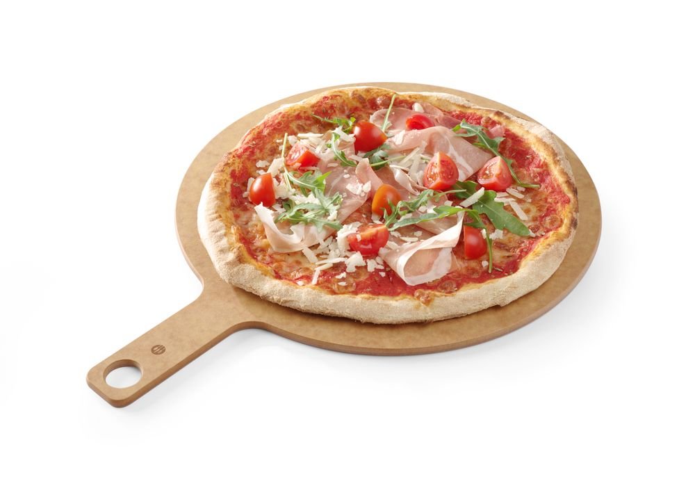 Pizzabrett med håndtak - 406mm - for Storkjøkken - XL - Storkjøkken
