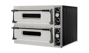 Pizzaovn BASIC XL 44, 2 kammer, 400V/12000W, 1000x844x(H)745mm - for Storkjøkken - XL - Storkjøkken