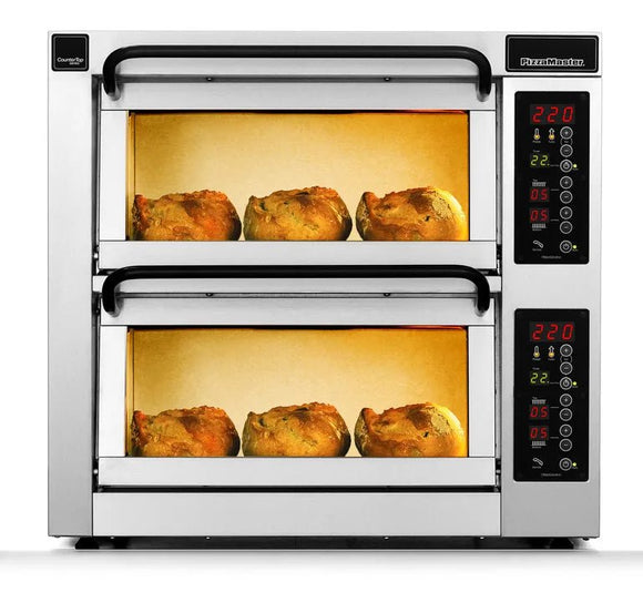 Pizzaovn PM 452 ED fra Pizzamaster - ferdig innbrent - for Storkjøkken - XL - Storkjøkken