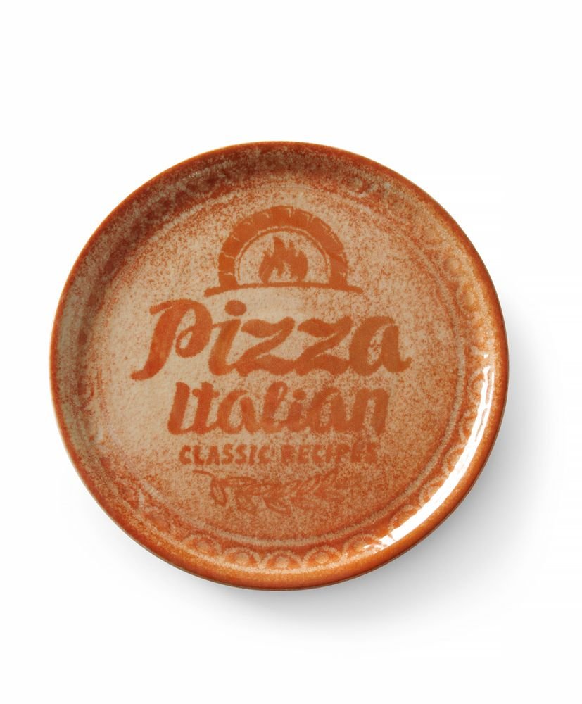 Pizzatallerken - Mursteinrød - 310mm, Min. kjøp: 6 - for Storkjøkken - XL - Storkjøkken