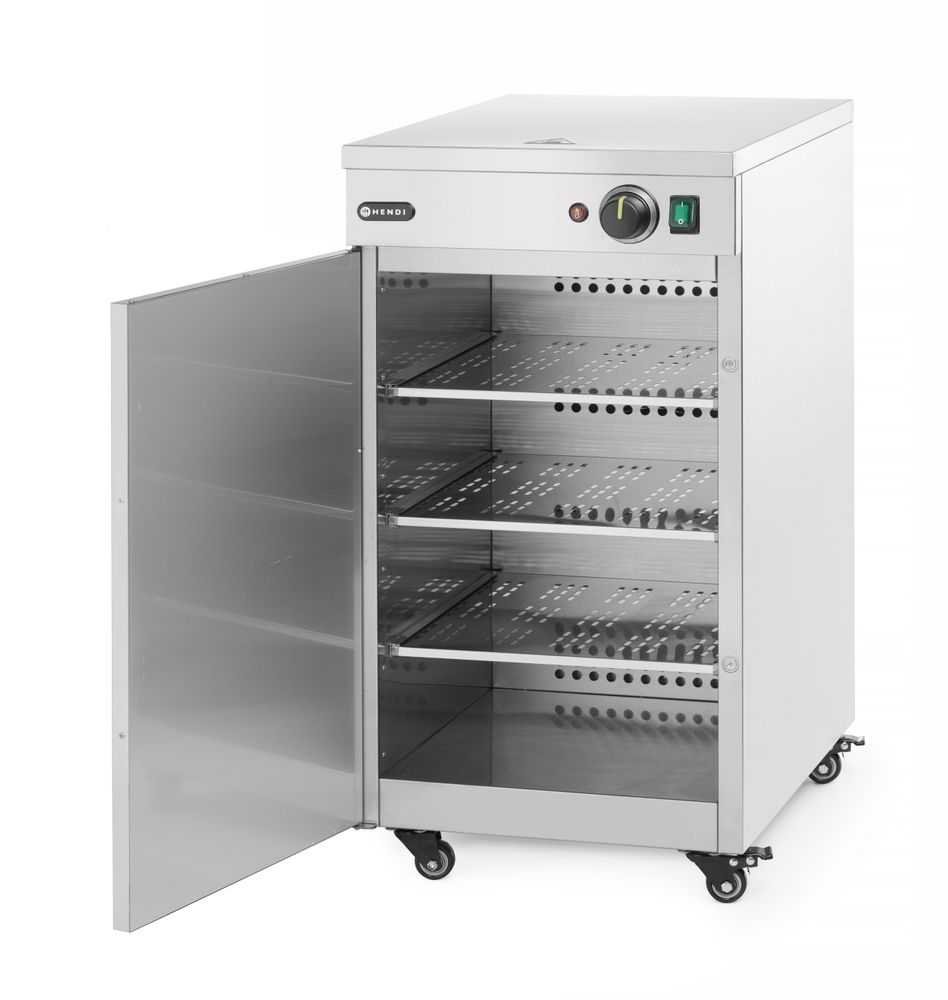 Platevarmer enkel, 230V/400W, 393x571x(H)766mm - for Storkjøkken - XL - Storkjøkken