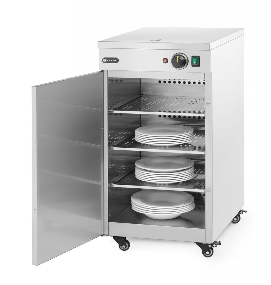 Platevarmer enkel, 230V/400W, 393x571x(H)766mm - for Storkjøkken - XL - Storkjøkken