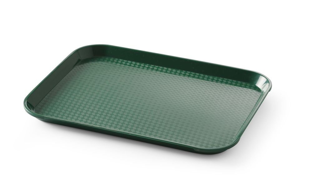 Polypropylen fastfood - brett, liten, brun, 265x345x (h) 20mm - for Storkjøkken - XL - Storkjøkken