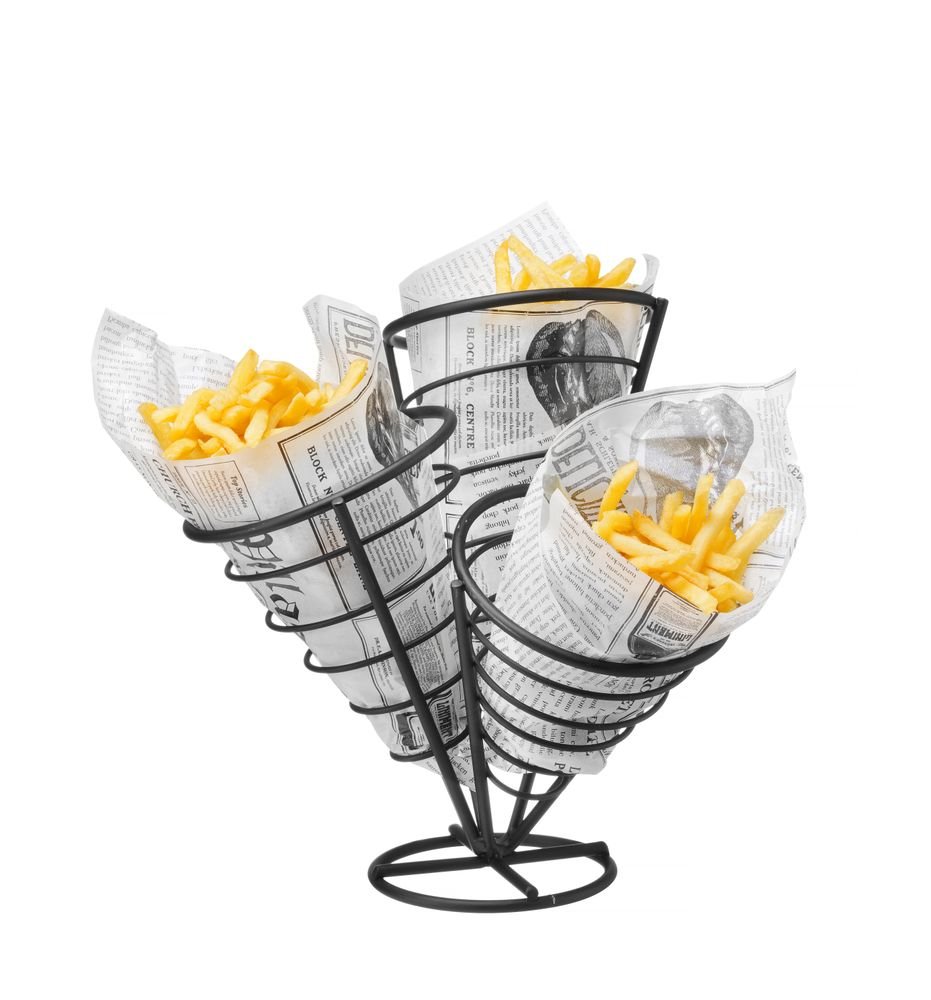 Pommes frites poseholder., 270x270x (h) 280mm - for Storkjøkken - XL - Storkjøkken