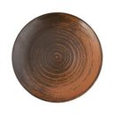 Lykke brun flat tallerken, 170 mm, Min. kjøp: 6-1
