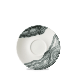 Tide svart kaffefat, 160 mm, Min. kjøp: 6