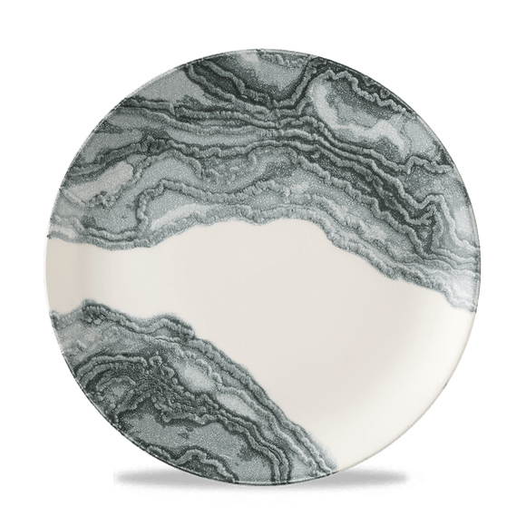 Tide Black Coupé-plate, 260 mm, Min. kjøp: 6