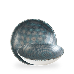 Astro Metallic Blå Coupé-skål, 250 mm, Min. kjøp: 6