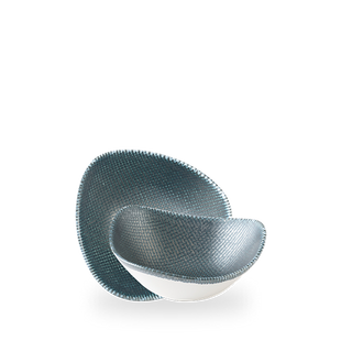 Astro Metallic Blå Trekantskål, 190 mm, Min. kjøp: 6