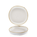 Stonecast Barley White økologisk tallerken med dyp kant, 230 mm, Min. kjøp: 6-1