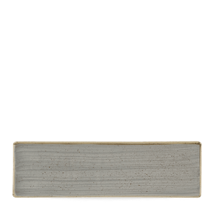 Stonecast pepperkorngrått porselensbrett, 300x90mm, Min. kjøp: 6