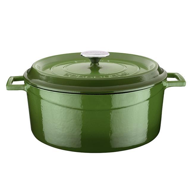 Rund støpejernsgryte, diameter (28 cm), 6700 ml, Min. kjøp: 1