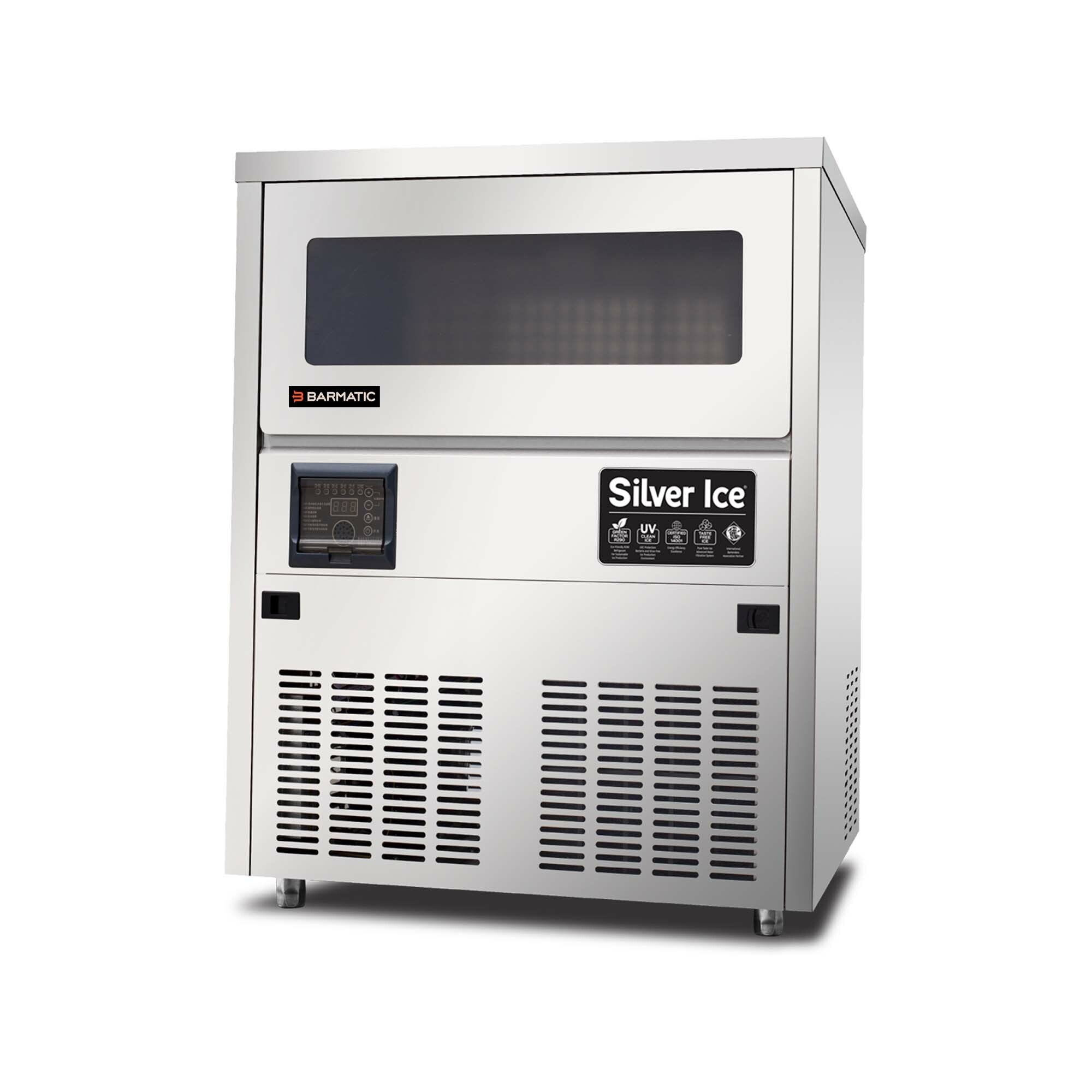 Silver Ice ILUMINATOR-100A ismaskin 100 kg/24t, kapasitet 30 kg