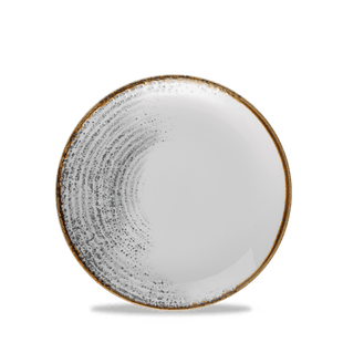 Homespun Accents Jasper Grey coupé-tallerken, 165 mm, Min. kjøp: 6