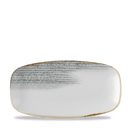 Homespun Accents Jasper Grey kokketallerken avlang, 298x153mm, Min. kjøp: 6-1