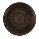 Stonecast Patina Iron Black coupe-plate, 288 mm-1