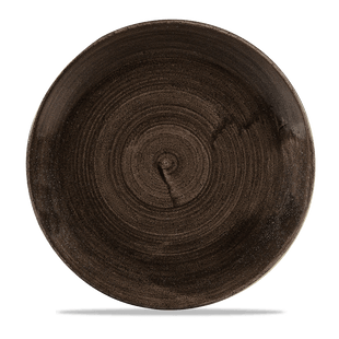 Stonecast Patina Iron Black coupe-plate, 288 mm