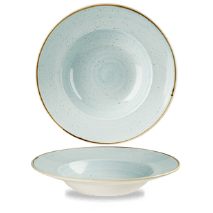 Stonecast Duck Egg Profile bolle med bred kant, 280 mm, Min. kjøp: 6