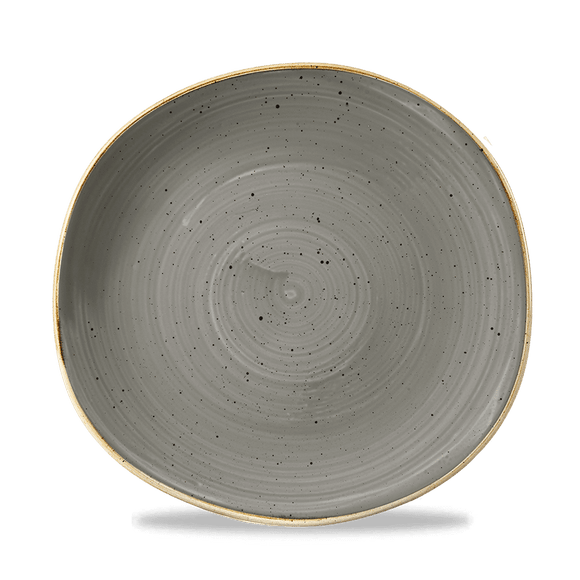 Stonecast Grå rund sporplate, 264 mm, Min. kjøp: 6