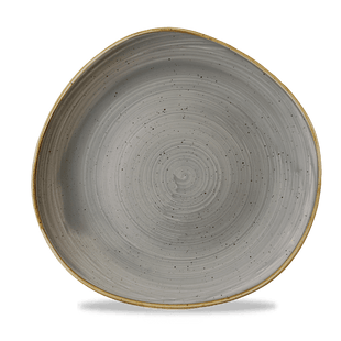 Stonecast Grå rund sporplate, 286 mm, Min. kjøp: 6