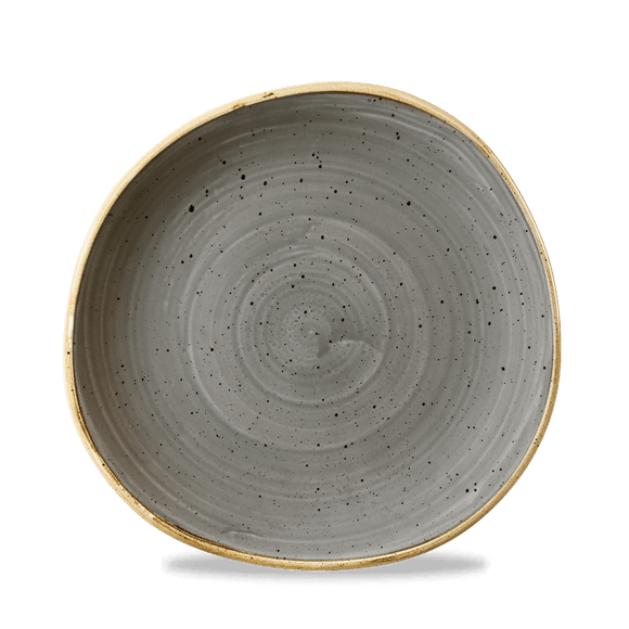 Stonecast Grå rund sporplate, 210 mm, Min. kjøp: 6