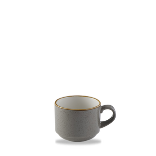 Stonecast Grå stabelkopp, 220 ml, Min. kjøp: 6