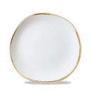 Stonecast Barley White rund sporplate, 210 mm, Min. kjøp: 6-1