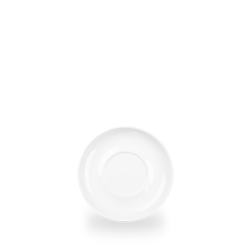 Hvit kompakt teskål, 152 mm