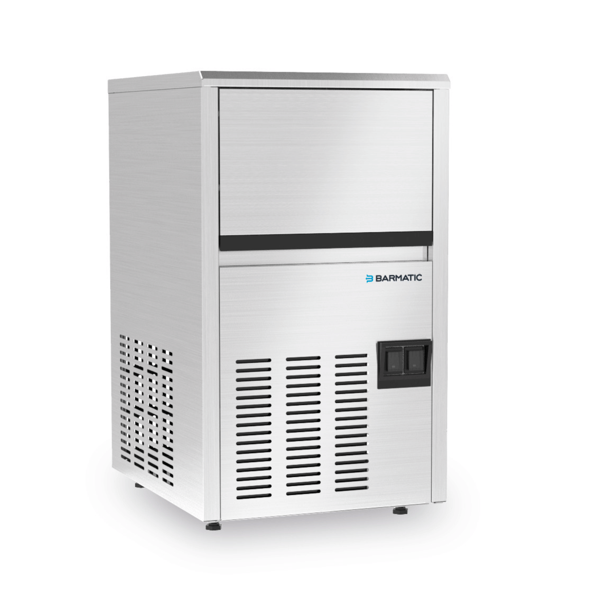 Luftkjølt isbitmaskin Coolice 21 kg / 24t, beholder 4 kg