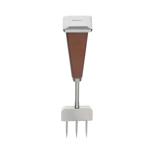 Deluxe isbitmaskin, firkantet trehåndtak, 203 mm