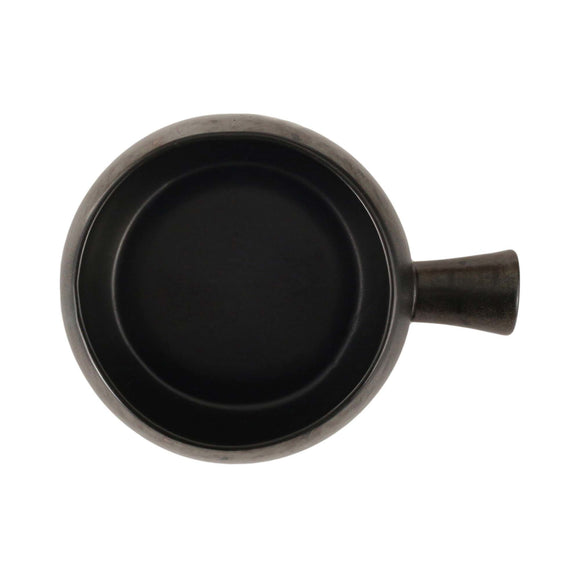 Skål med håndtak i jernstein, 140 mm, Min. kjøp: 6