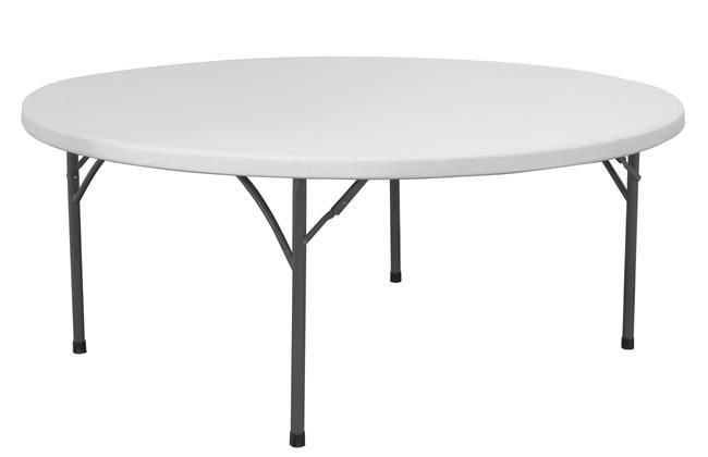 Buffetbord rundt sammenleggbart, HENDI, maks. belastning: 250 kg, ⌀1800x(H)740mm