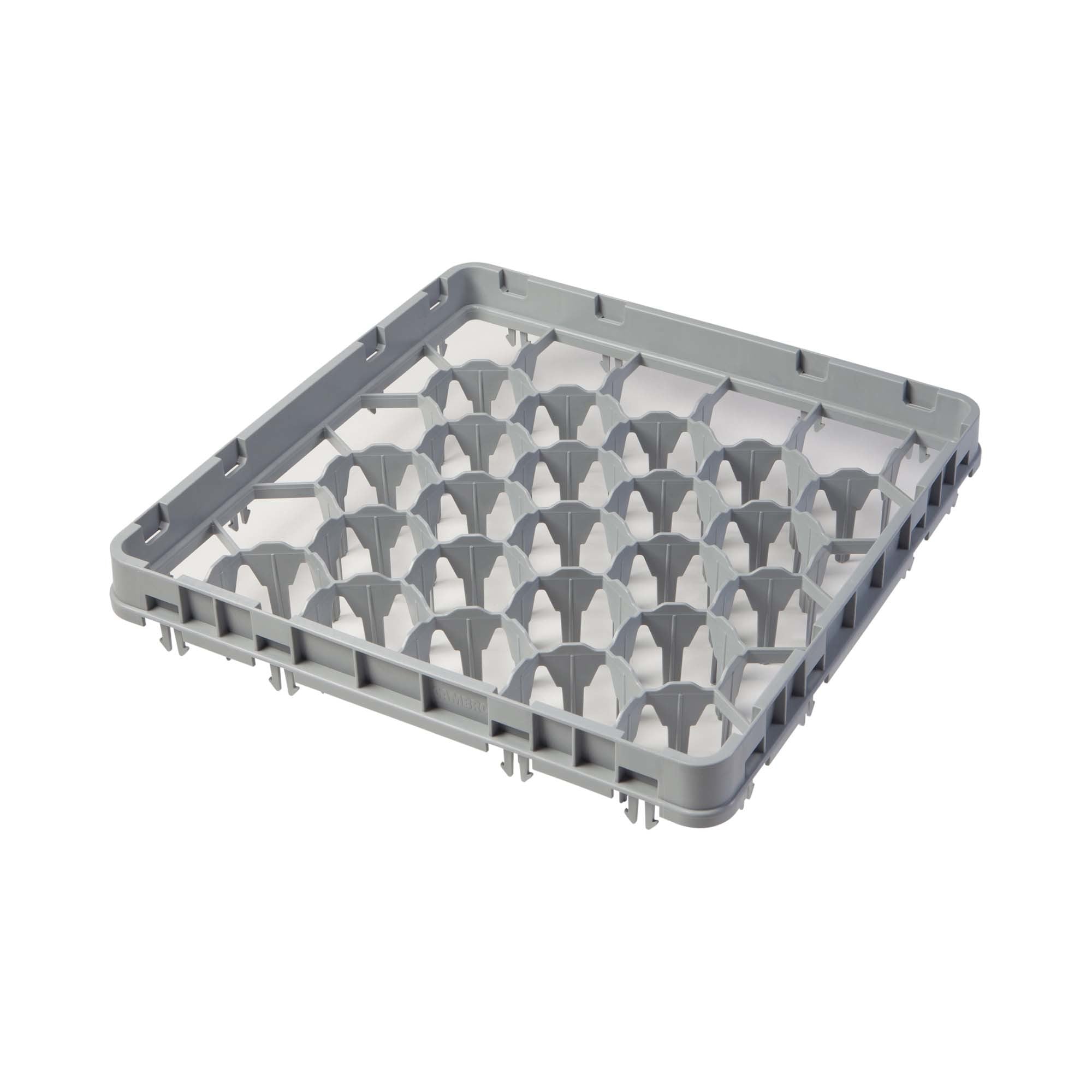 CAMRACK® FORLENGELSE 500×500 MM GRÅ 30 rom/79x79 mm, Min. kjøp: 1