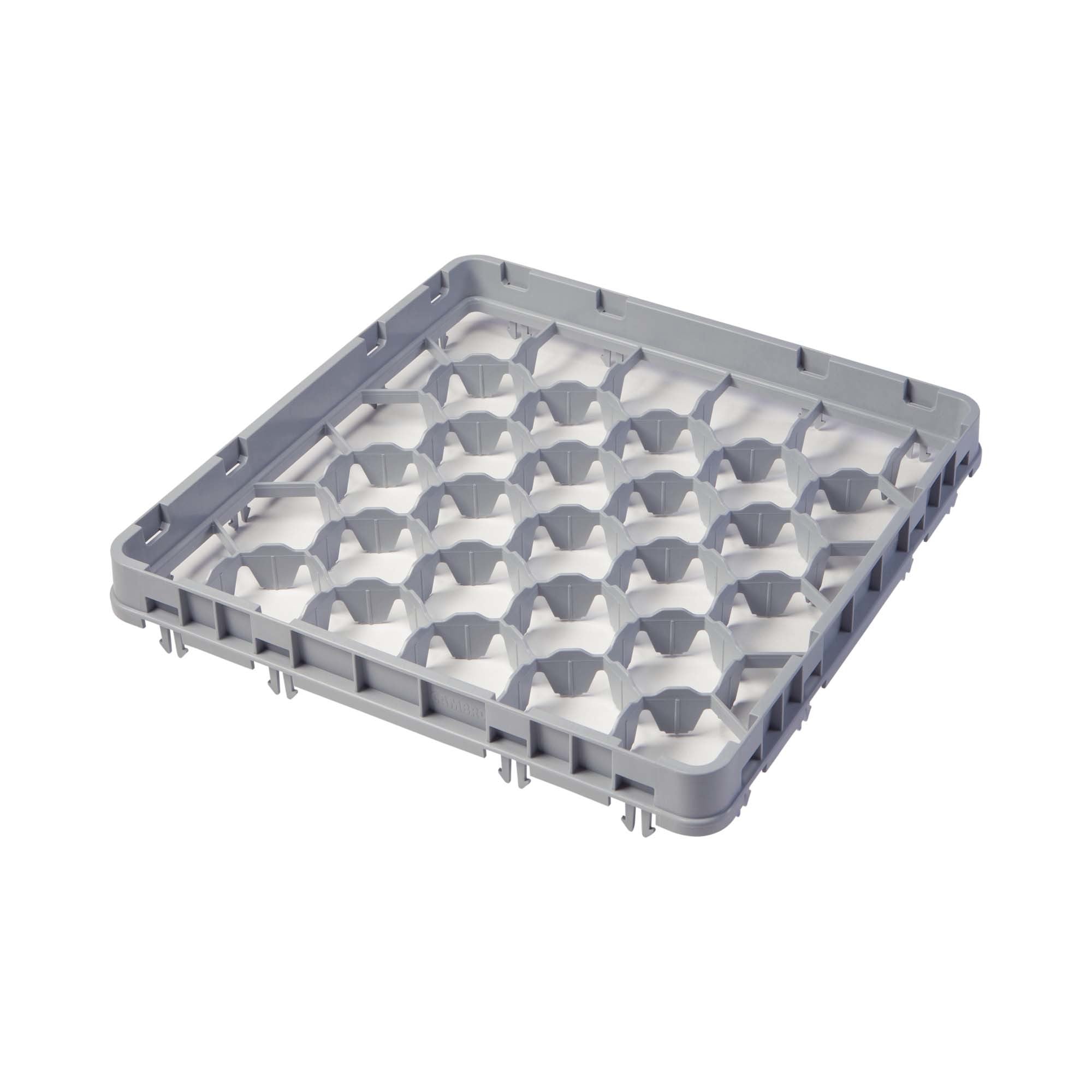 CAMRACK® FORLENGELSE 500×500 MM GRÅ 30 rom/79x79 mm, Min. kjøp: 1