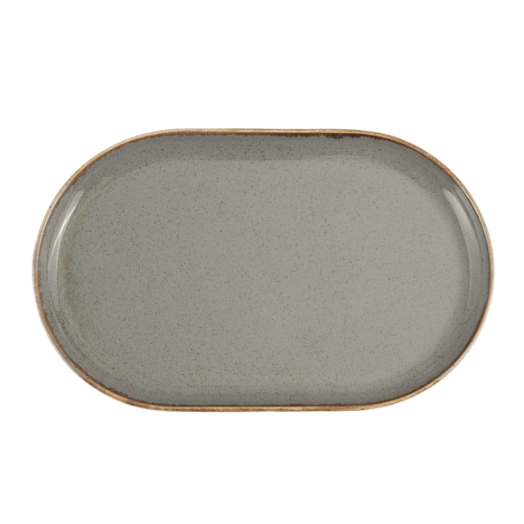 Ovalt fat i stein, 320x200mm, Min. kjøp: 6